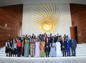 Participants at the 7th High-Level dialogue on Gender Equality in Africa