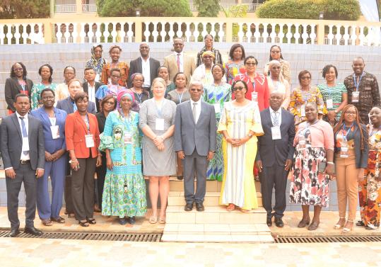 Group photo at the 2nd African Union CIEFFA Focal Points’ Meeting, Kampala, Uganda