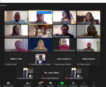 Panellists, discussants, and African Union CIEFFA staff at the webinar on the International Day of Girls in ICT